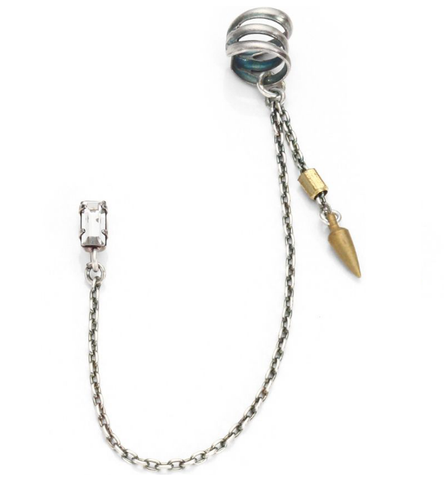 Baguette Spike Ear Cuff