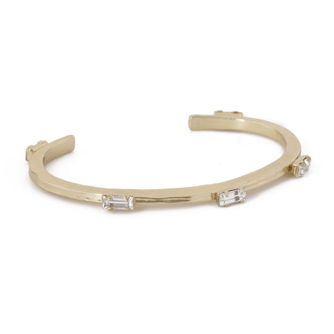 Five Baguettes Cuff / Yellow and Rose
