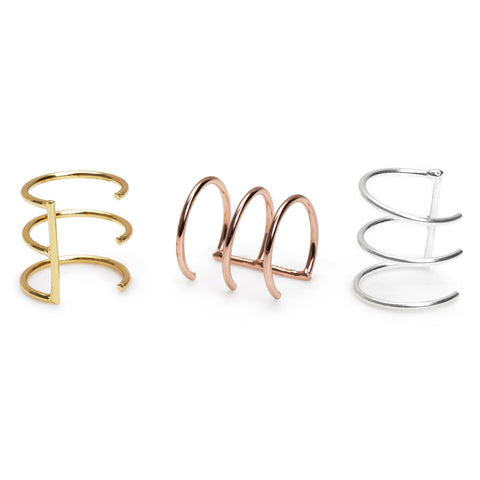 Delicate Caged Ear Cuff