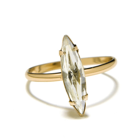 Crystal Shard Ring // Clear Crystal