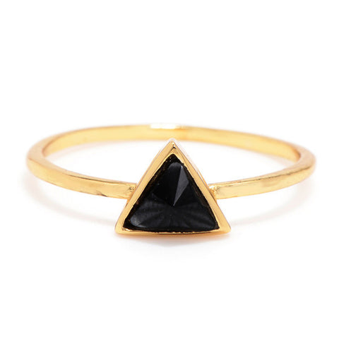Delta Bezel Ring