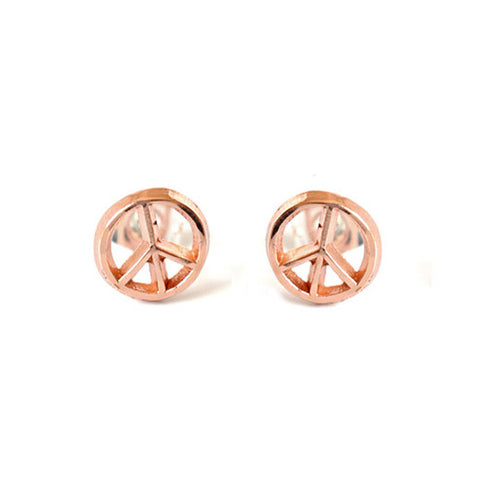 Peace Sign Studs // SALE
