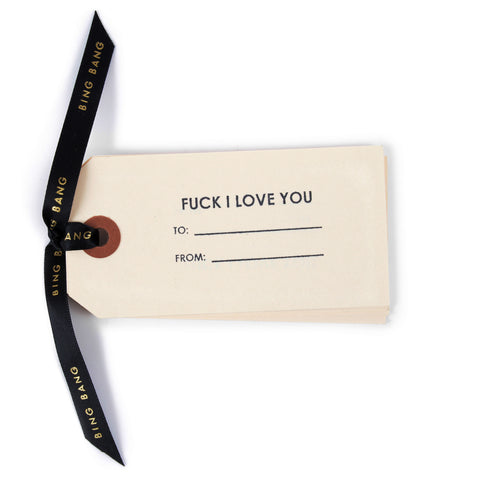 'FUCK I LOVE YOU' - Gift Tags