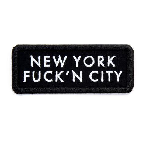 New York Fuck'n City Patch