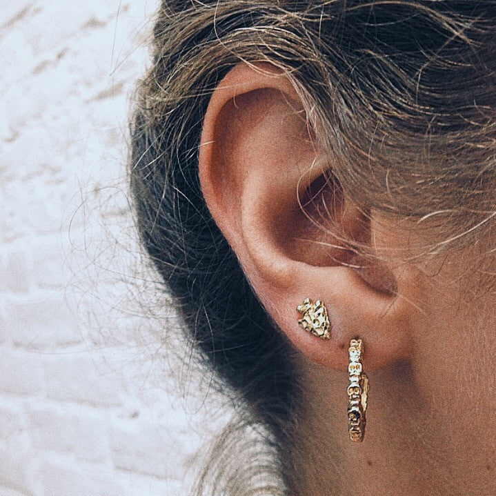 Skull Mini Hoops // SALE