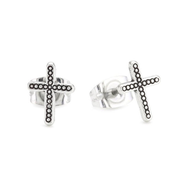 Vivienne Cross Studs // SALE