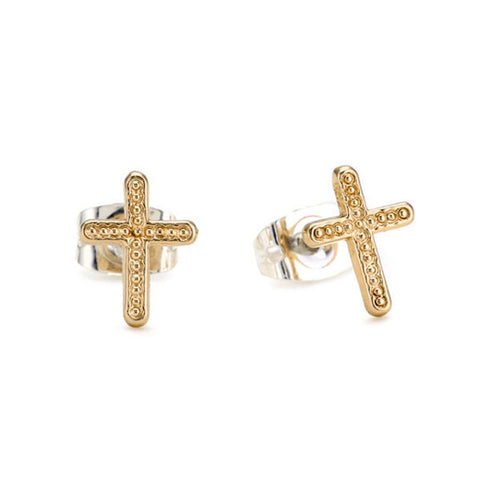 Vivienne Cross Studs // SALE