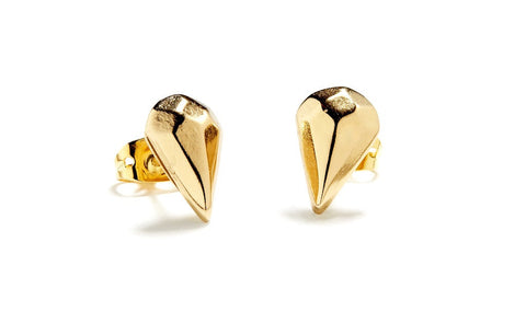 Diamond Drop Studs // SALE